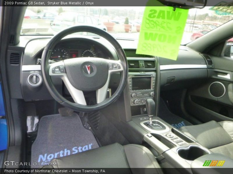 Stryker Blue Metallic / Onyx 2009 Pontiac G8 Sedan