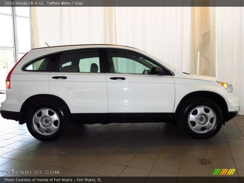Taffeta White / Gray 2010 Honda CR-V LX