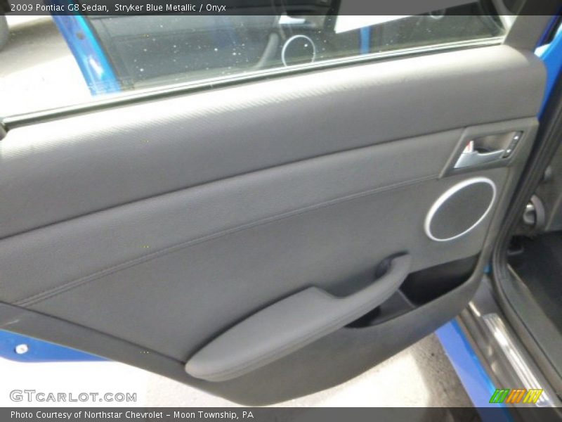 Stryker Blue Metallic / Onyx 2009 Pontiac G8 Sedan