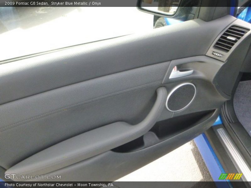 Stryker Blue Metallic / Onyx 2009 Pontiac G8 Sedan