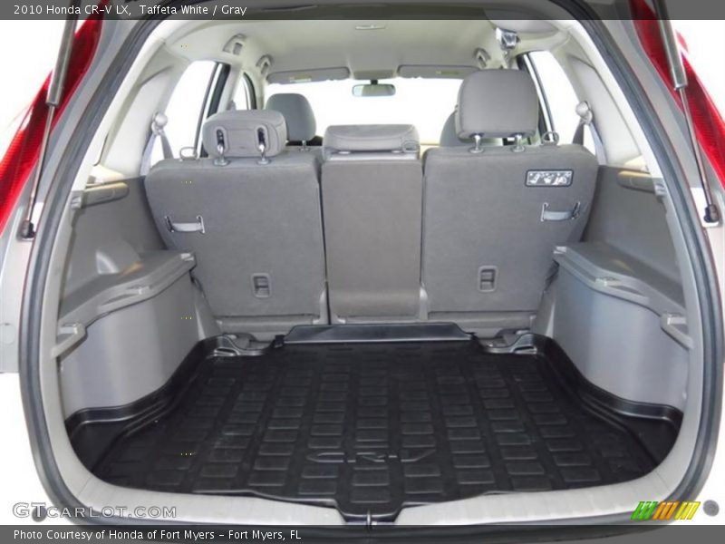 Taffeta White / Gray 2010 Honda CR-V LX