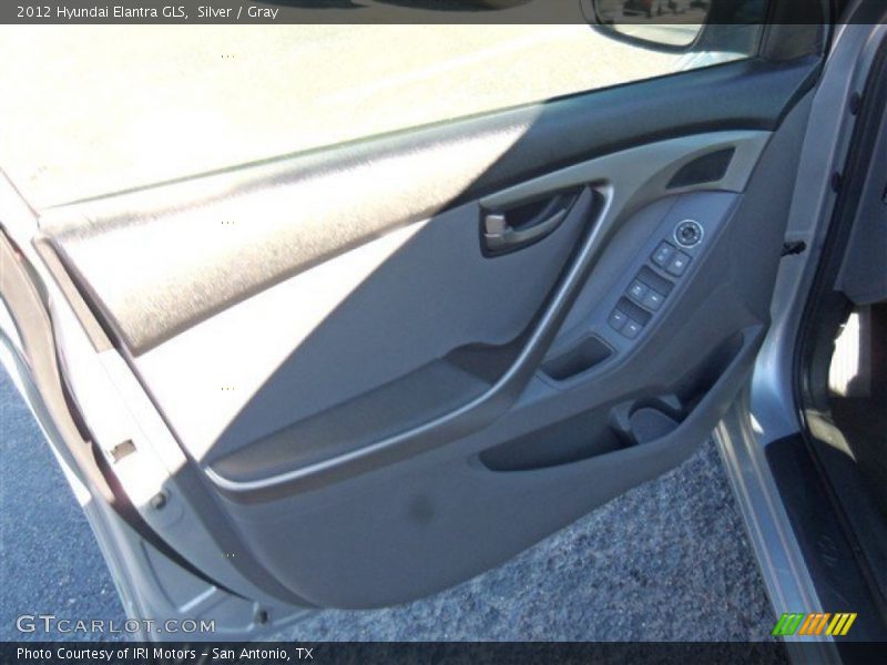 Silver / Gray 2012 Hyundai Elantra GLS