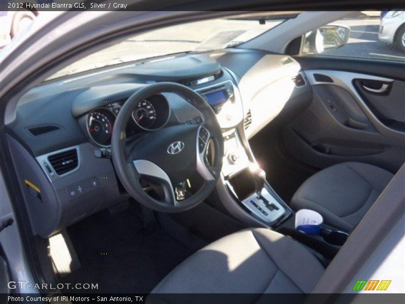 Silver / Gray 2012 Hyundai Elantra GLS