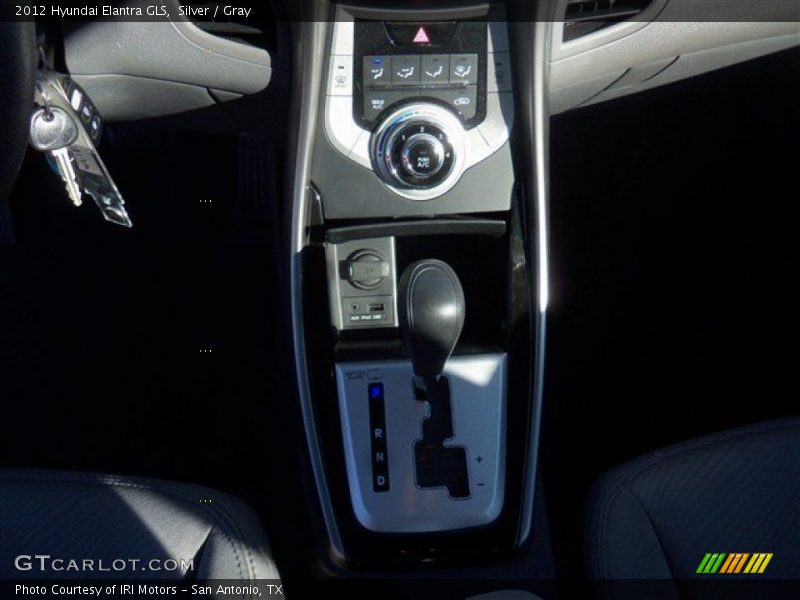 Silver / Gray 2012 Hyundai Elantra GLS