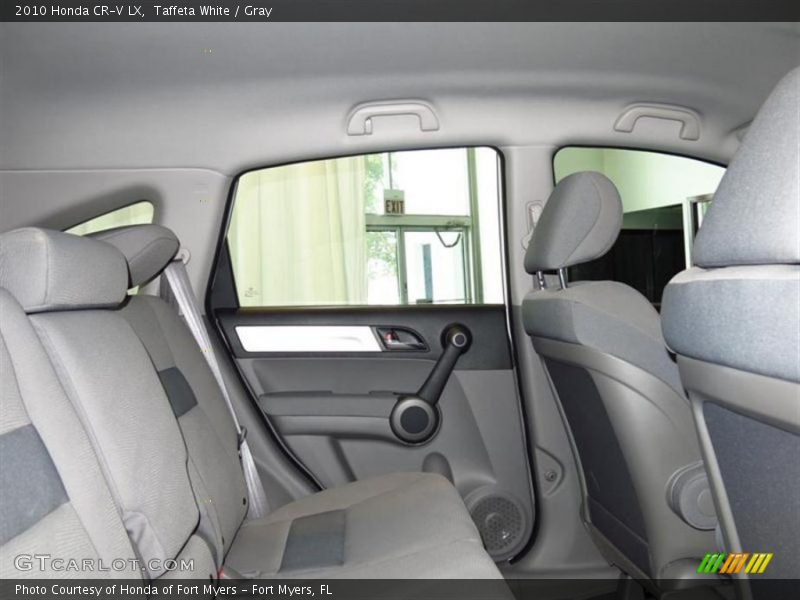 Taffeta White / Gray 2010 Honda CR-V LX