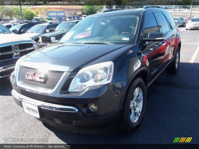 Carbon Metallic / Titanium 2007 GMC Acadia SLT AWD