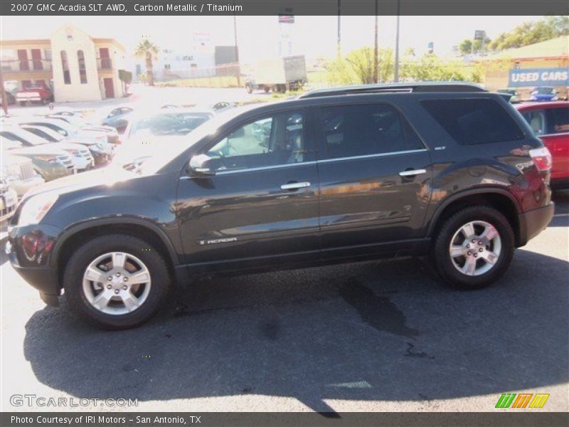 Carbon Metallic / Titanium 2007 GMC Acadia SLT AWD