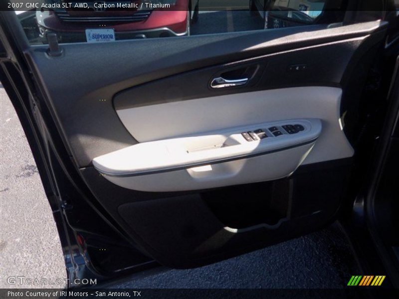 Carbon Metallic / Titanium 2007 GMC Acadia SLT AWD