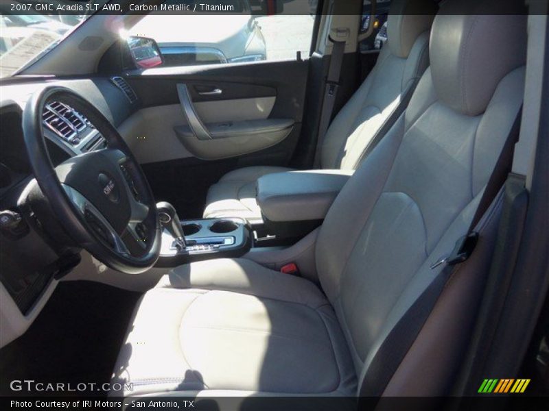 Carbon Metallic / Titanium 2007 GMC Acadia SLT AWD