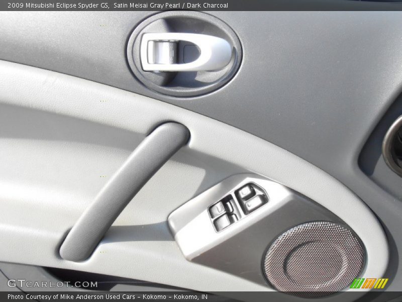 Satin Meisai Gray Pearl / Dark Charcoal 2009 Mitsubishi Eclipse Spyder GS