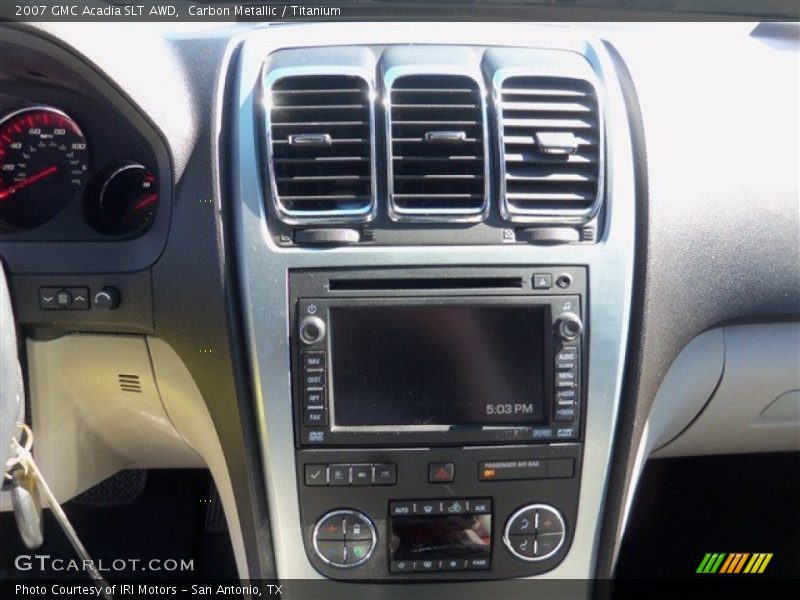 Carbon Metallic / Titanium 2007 GMC Acadia SLT AWD
