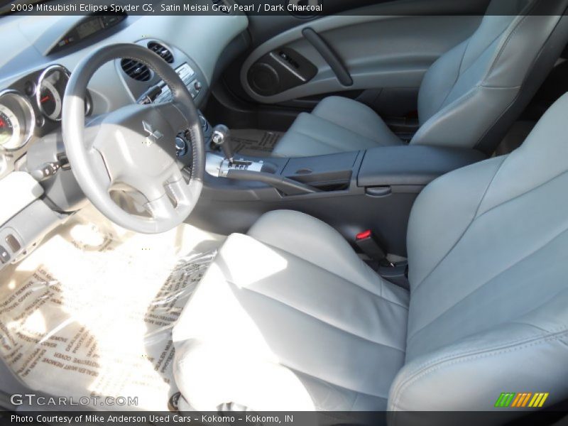 Satin Meisai Gray Pearl / Dark Charcoal 2009 Mitsubishi Eclipse Spyder GS