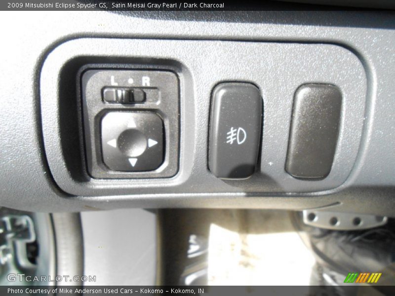 Satin Meisai Gray Pearl / Dark Charcoal 2009 Mitsubishi Eclipse Spyder GS