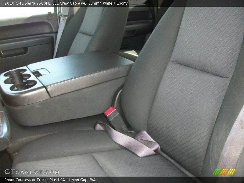 Summit White / Ebony 2010 GMC Sierra 2500HD SLE Crew Cab 4x4