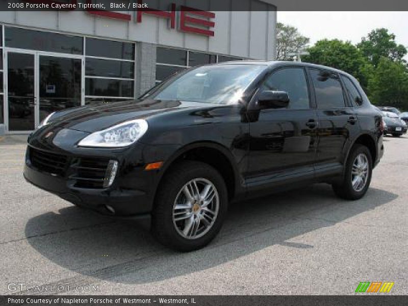 Black / Black 2008 Porsche Cayenne Tiptronic