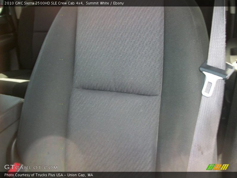 Summit White / Ebony 2010 GMC Sierra 2500HD SLE Crew Cab 4x4