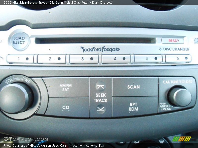 Satin Meisai Gray Pearl / Dark Charcoal 2009 Mitsubishi Eclipse Spyder GS