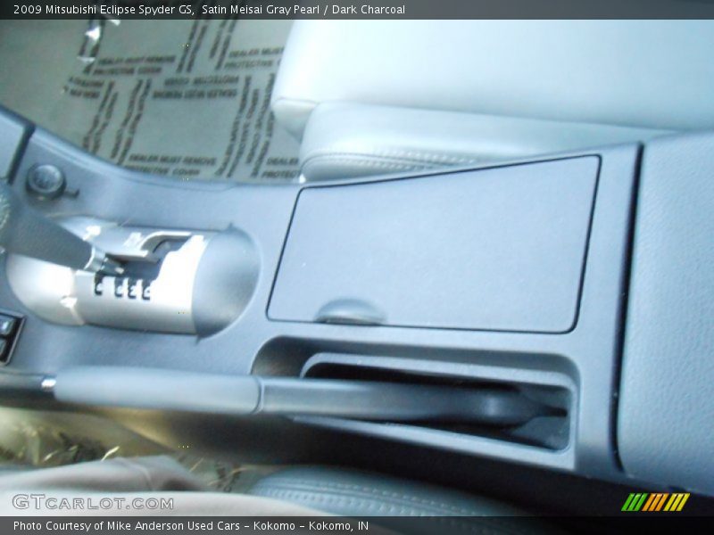Satin Meisai Gray Pearl / Dark Charcoal 2009 Mitsubishi Eclipse Spyder GS