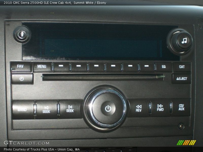 Summit White / Ebony 2010 GMC Sierra 2500HD SLE Crew Cab 4x4