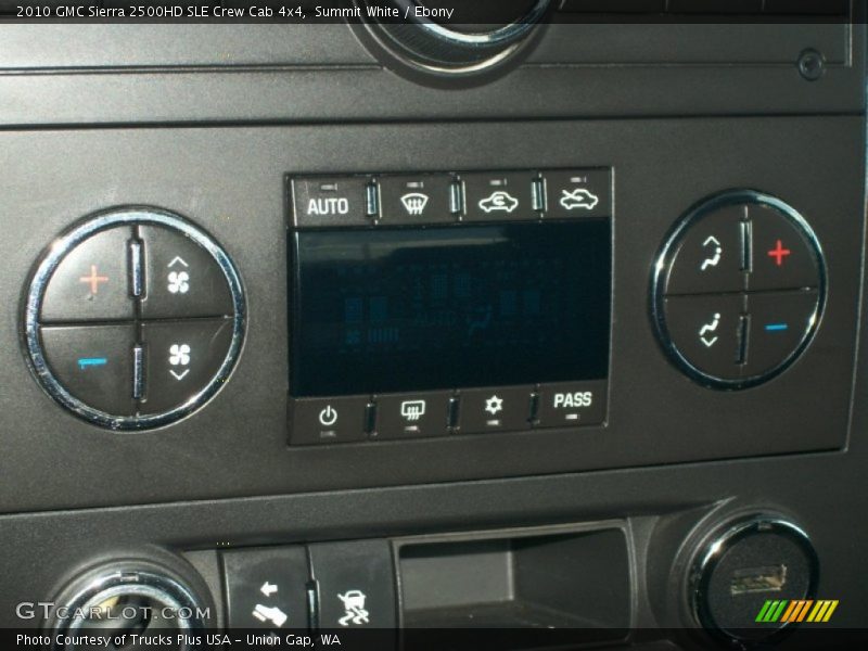 Summit White / Ebony 2010 GMC Sierra 2500HD SLE Crew Cab 4x4