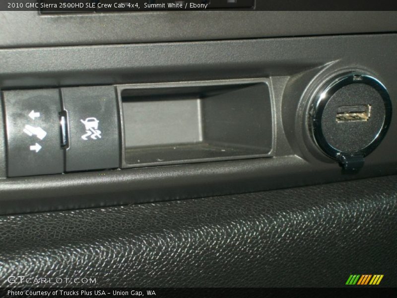 Summit White / Ebony 2010 GMC Sierra 2500HD SLE Crew Cab 4x4