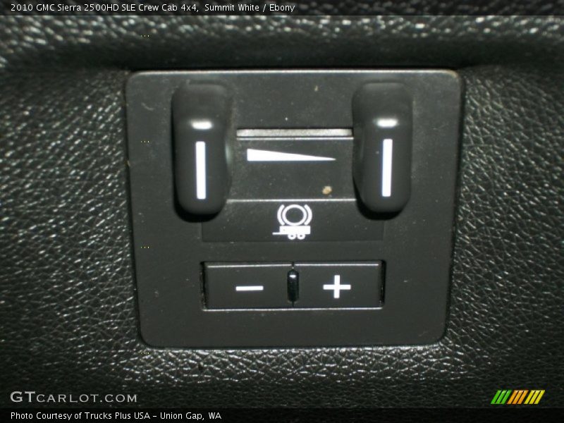 Summit White / Ebony 2010 GMC Sierra 2500HD SLE Crew Cab 4x4