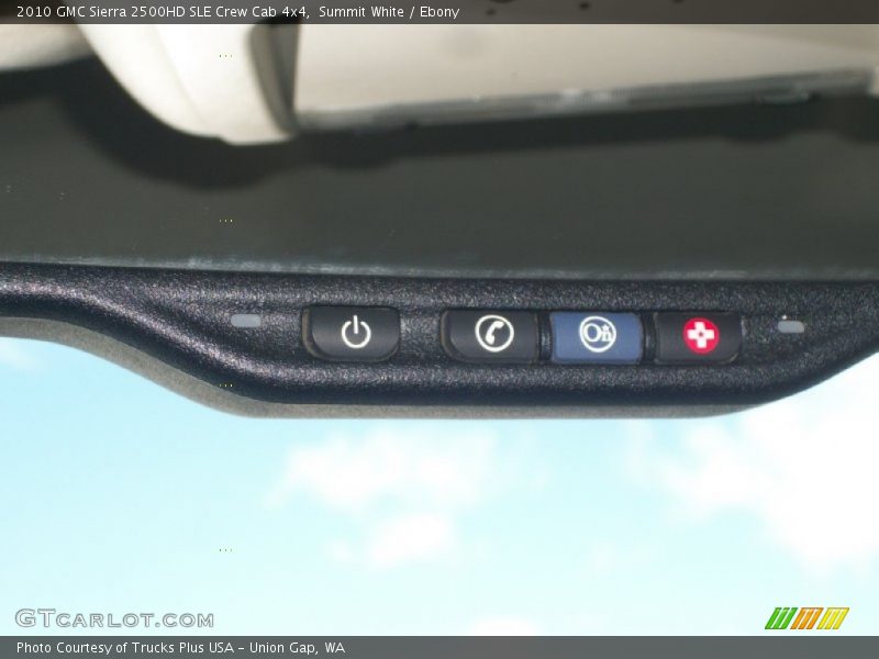 Summit White / Ebony 2010 GMC Sierra 2500HD SLE Crew Cab 4x4