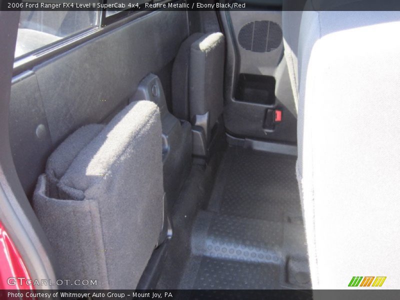 Redfire Metallic / Ebony Black/Red 2006 Ford Ranger FX4 Level II SuperCab 4x4