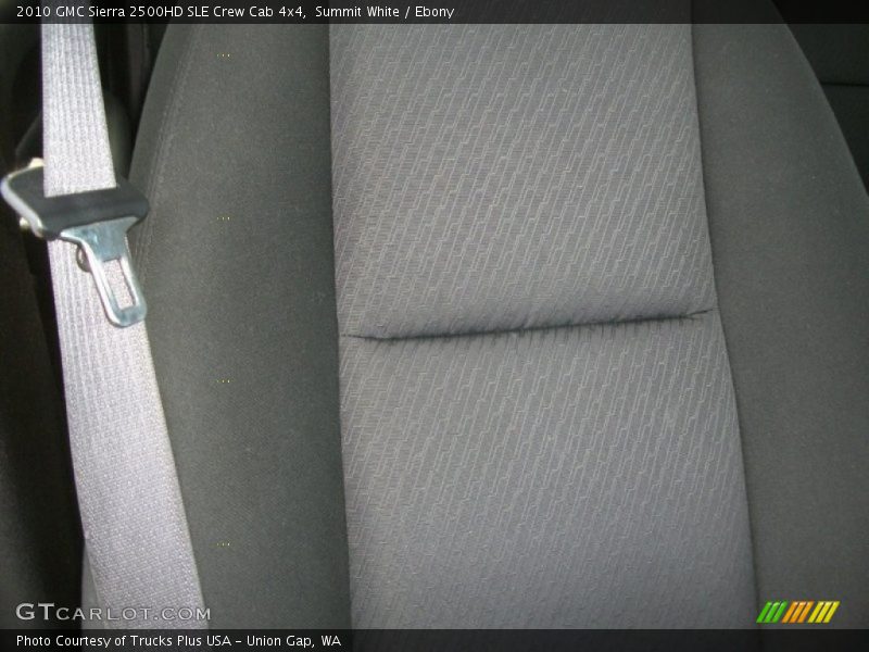 Summit White / Ebony 2010 GMC Sierra 2500HD SLE Crew Cab 4x4
