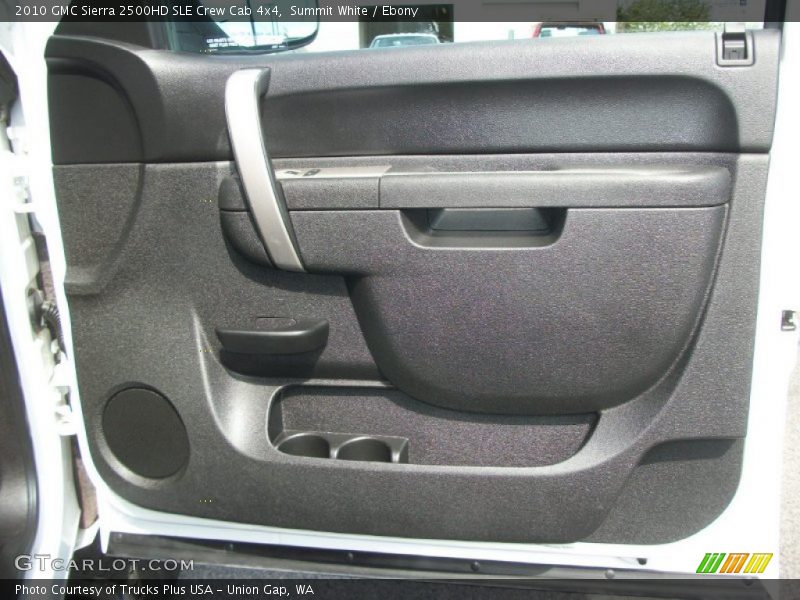 Summit White / Ebony 2010 GMC Sierra 2500HD SLE Crew Cab 4x4