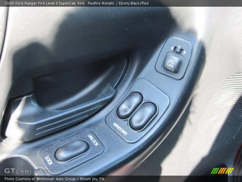 Redfire Metallic / Ebony Black/Red 2006 Ford Ranger FX4 Level II SuperCab 4x4