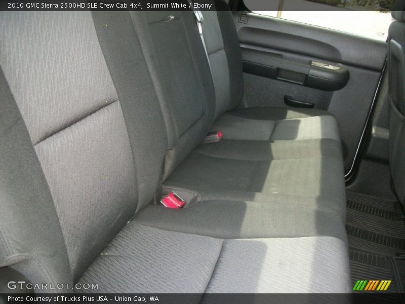 Summit White / Ebony 2010 GMC Sierra 2500HD SLE Crew Cab 4x4