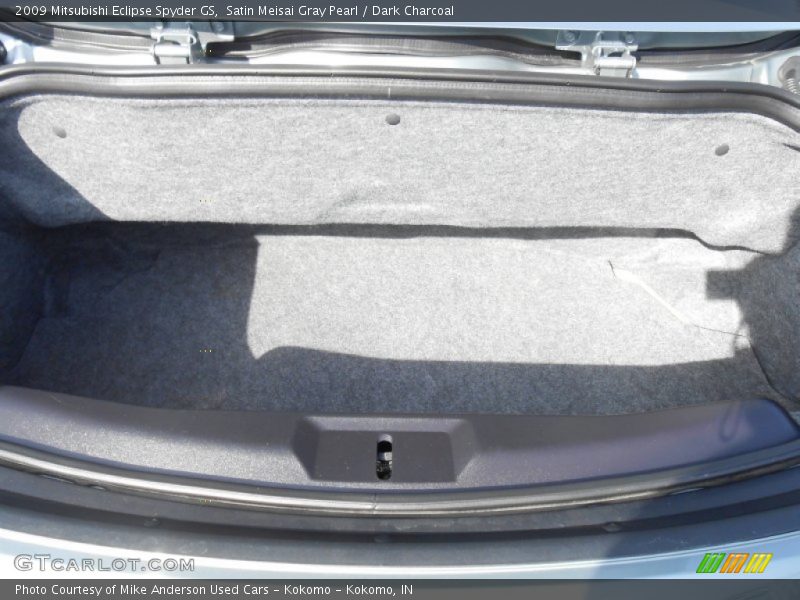 Satin Meisai Gray Pearl / Dark Charcoal 2009 Mitsubishi Eclipse Spyder GS