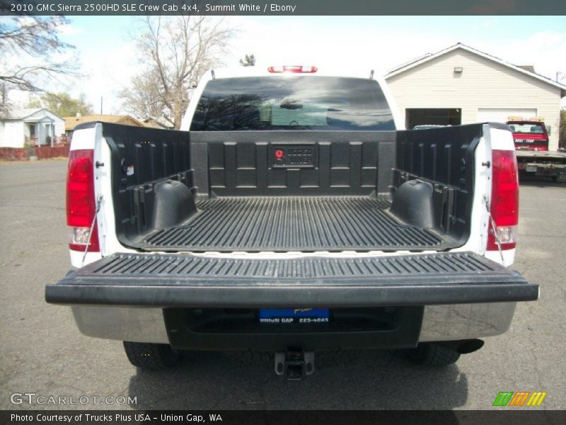 Summit White / Ebony 2010 GMC Sierra 2500HD SLE Crew Cab 4x4