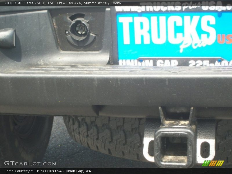 Summit White / Ebony 2010 GMC Sierra 2500HD SLE Crew Cab 4x4