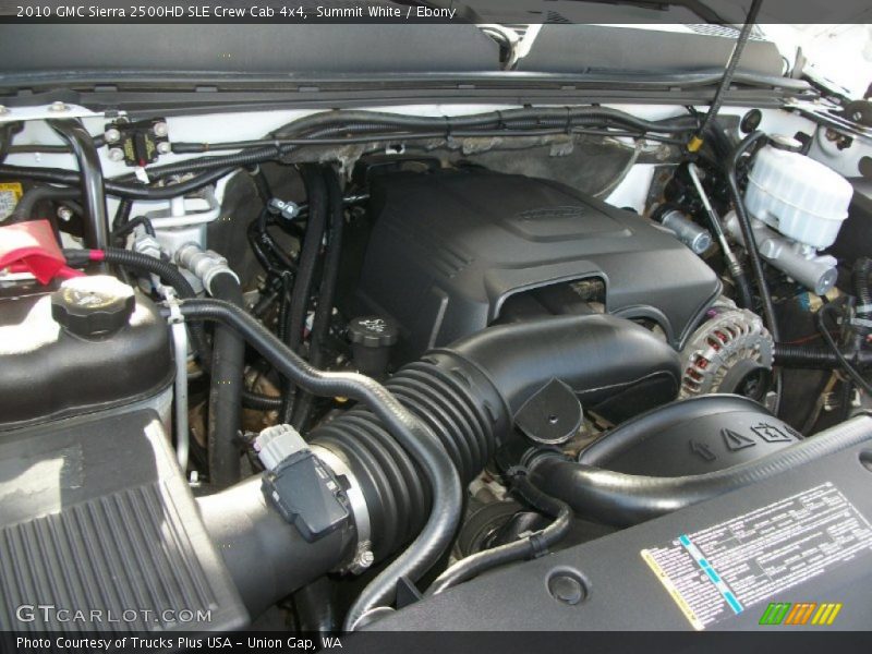 Summit White / Ebony 2010 GMC Sierra 2500HD SLE Crew Cab 4x4