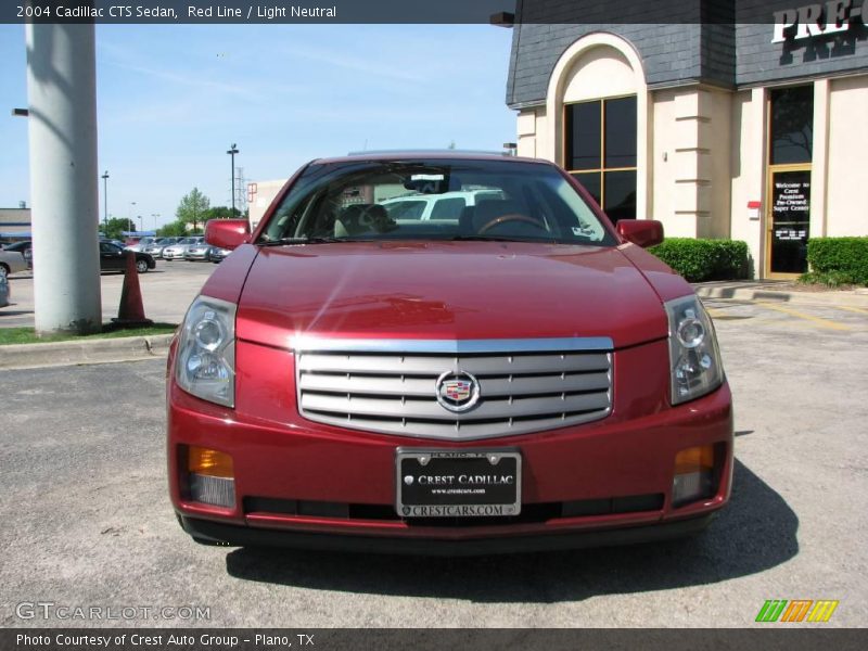 Red Line / Light Neutral 2004 Cadillac CTS Sedan