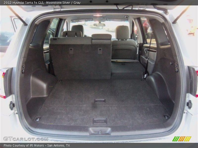 Moonstone Silver / Gray 2012 Hyundai Santa Fe GLS