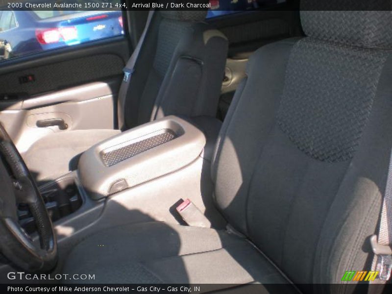 Arrival Blue / Dark Charcoal 2003 Chevrolet Avalanche 1500 Z71 4x4