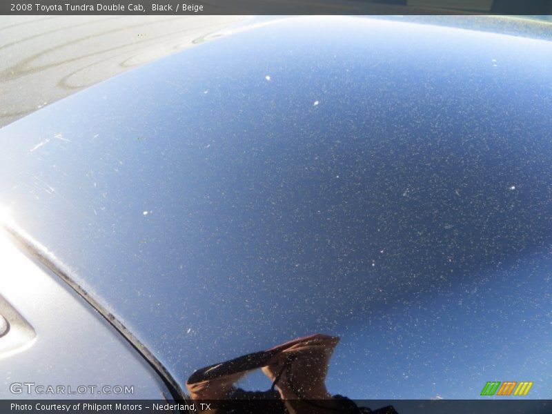Black / Beige 2008 Toyota Tundra Double Cab