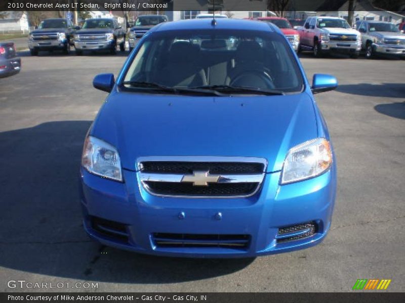 Bright Blue / Charcoal 2010 Chevrolet Aveo LT Sedan