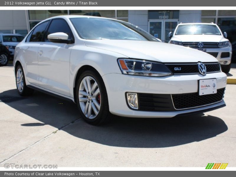 Candy White / Titan Black 2012 Volkswagen Jetta GLI