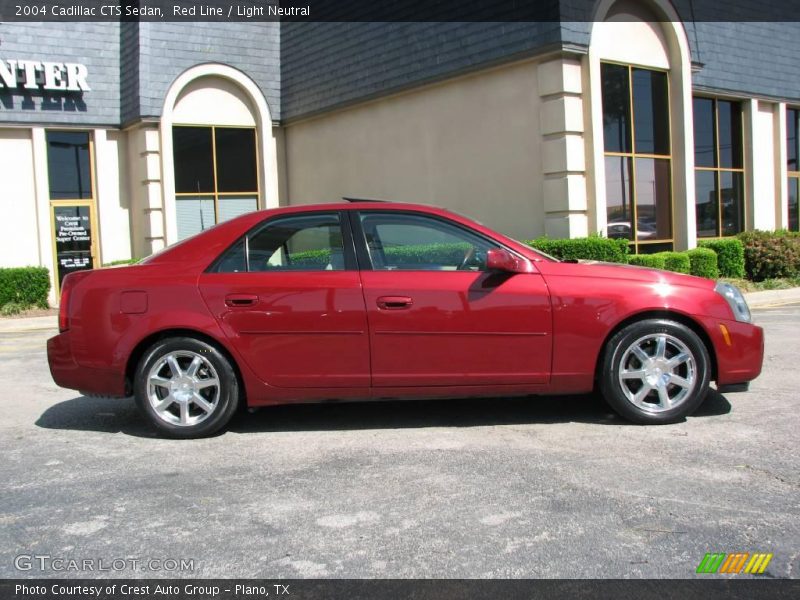 Red Line / Light Neutral 2004 Cadillac CTS Sedan