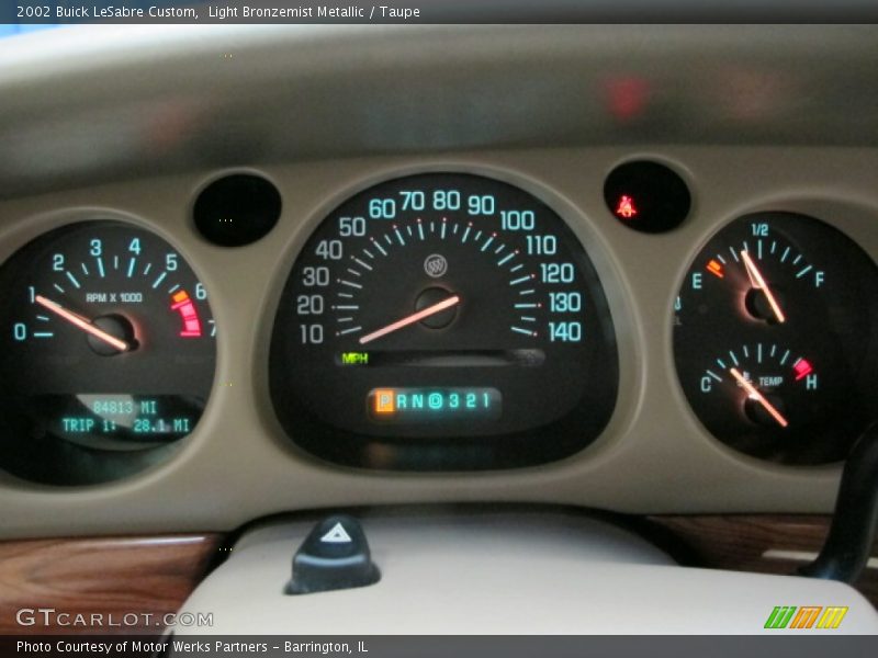 Light Bronzemist Metallic / Taupe 2002 Buick LeSabre Custom