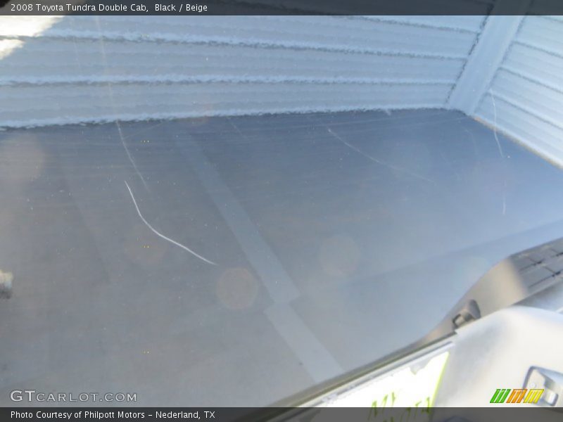 Black / Beige 2008 Toyota Tundra Double Cab