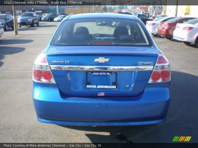 Bright Blue / Charcoal 2010 Chevrolet Aveo LT Sedan