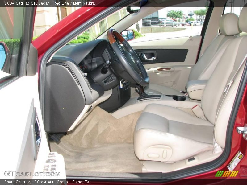 Red Line / Light Neutral 2004 Cadillac CTS Sedan