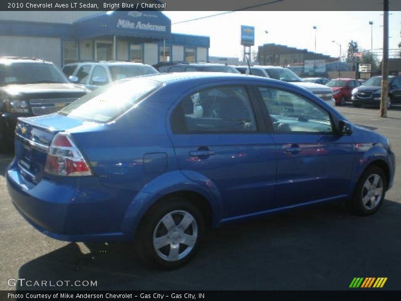 Bright Blue / Charcoal 2010 Chevrolet Aveo LT Sedan