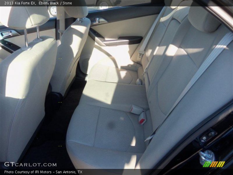 Ebony Black / Stone 2013 Kia Forte EX