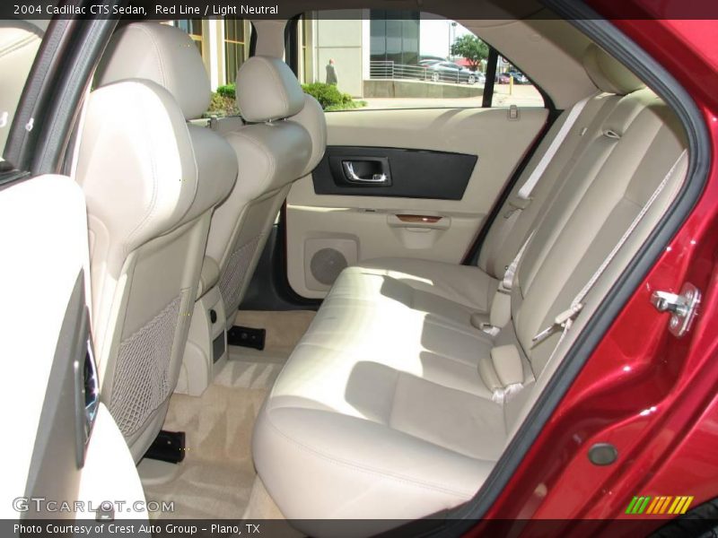 Red Line / Light Neutral 2004 Cadillac CTS Sedan